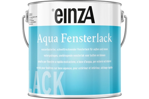 [EIN0077423] einzA Aqua Fensterlack weiß 2,5l
