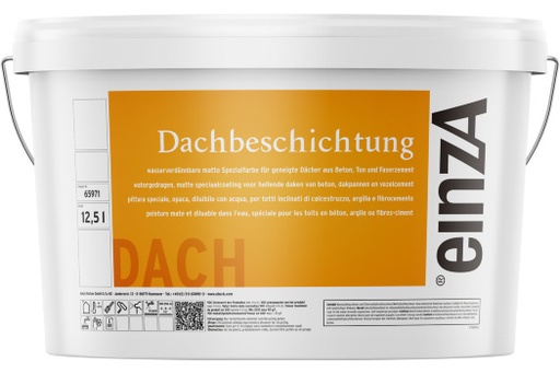 [EIN0061601] einzA Dachbeschichtung ziegelrot 61-601 12,5l