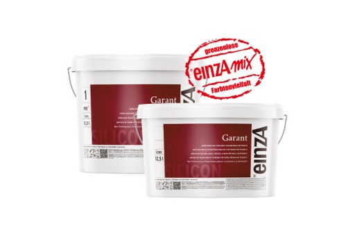 [EIN0030247] einzA Garant weiß 12,5l  elastische Siliconharrz-Fassadenfarbe 