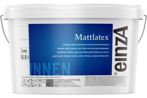 [EIN0030664] einzA Mattlatex 12,5l