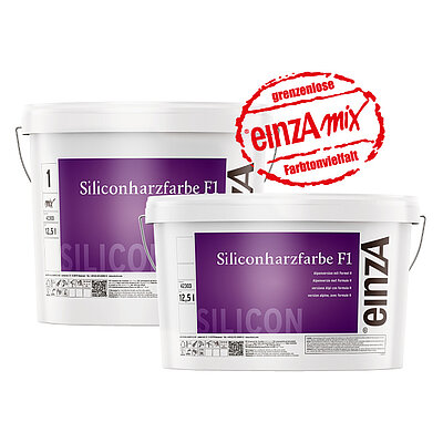 [EIN0020842] einzA F1 Siliconharzfarbe F1 weiß 12,5l